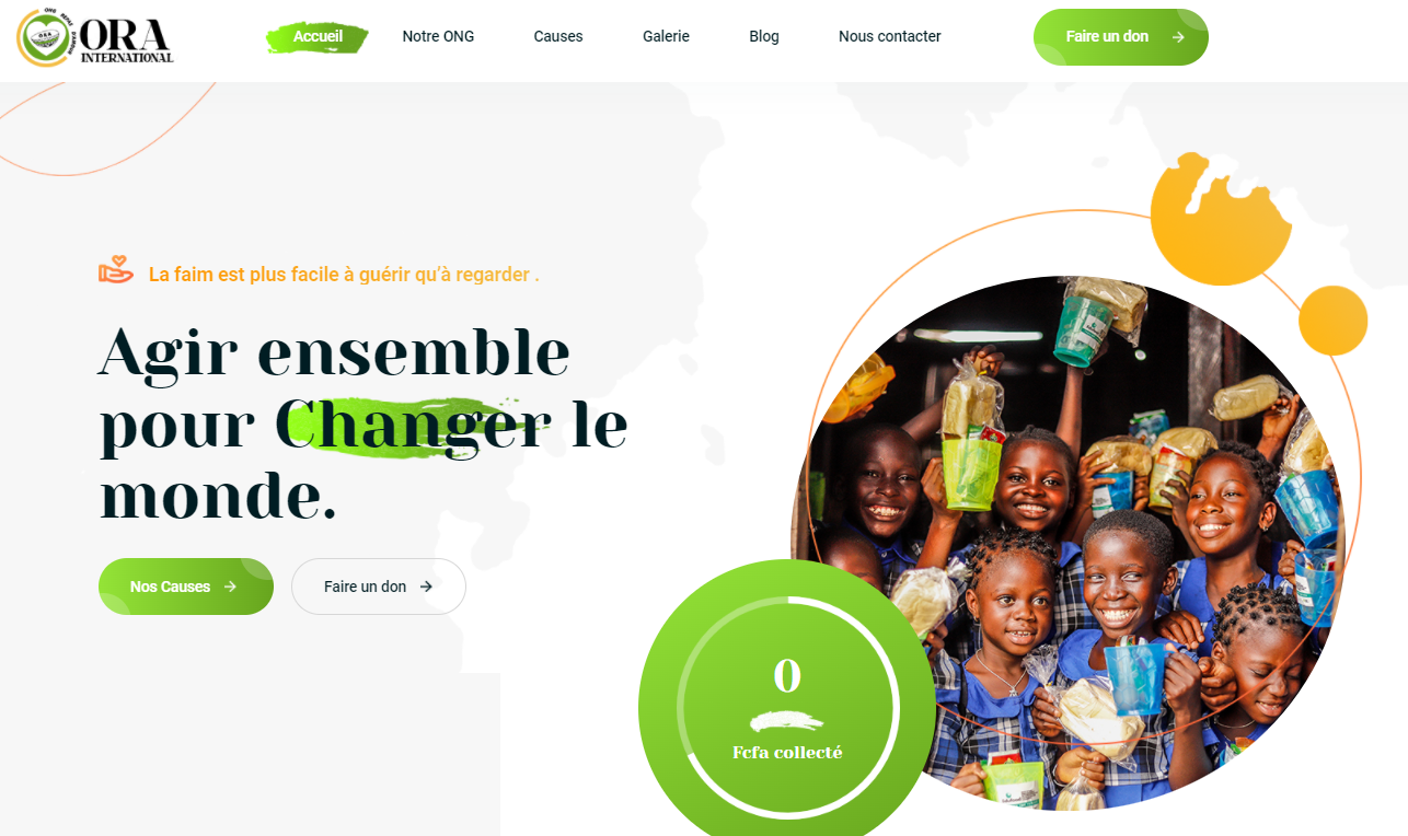 SITE WEB ONG 